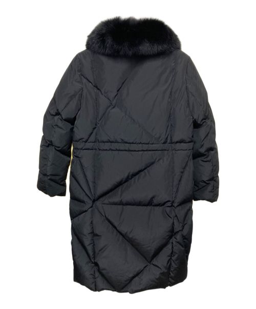 DAMA collection（ダーマコレクション）DAMA collection (ダーマコレクション) SAGAフォックスダウンコート  ブラック サイズ:11ARの古着・服飾アイテム