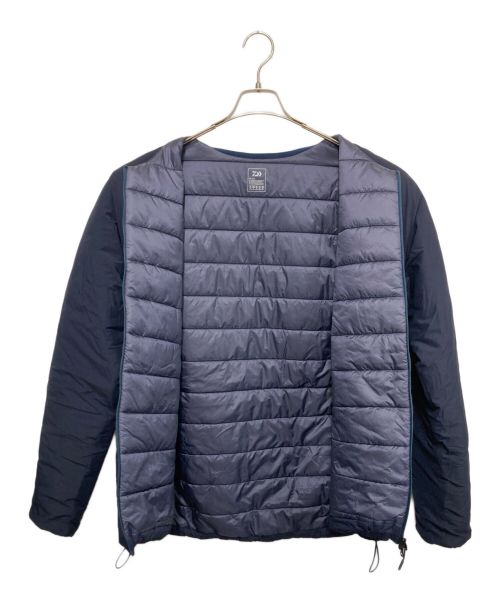 DAIWA LIFESTYLE（ダイワ ライフスタイル）DAIWA LIFESTYLE (ダイワ ライフスタイル) PADDING INNER JACKET　パディング インナー  ジャケット ネイビー サイズ:Lの古着・服飾アイテム