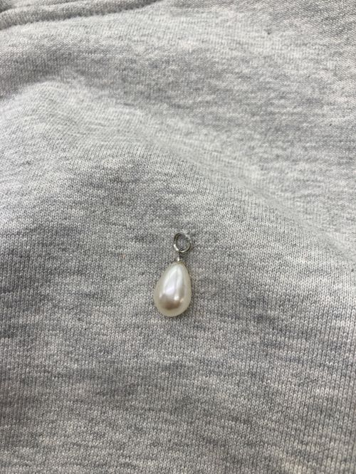 JOSE MOON（ジョゼムーン）JOSE MOON (ジョゼムーン) SLIT SHORT HOODIE グレー サイズ:FREEの古着・服飾アイテム