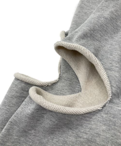 JOSE MOON（ジョゼムーン）JOSE MOON (ジョゼムーン) SLIT SHORT HOODIE グレー サイズ:FREEの古着・服飾アイテム