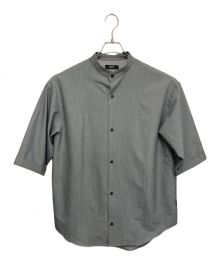 glamb（グラム）の古着「スタンドカラーモノリスシャツ」｜グレー