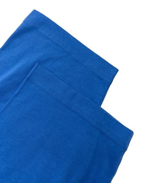 Dickies（ディッキーズ）Dickies (ディッキーズ) SUPREME (シュプリーム) Raglan L/S Top ブルー×ホワイト サイズ:Lの古着・服飾アイテム