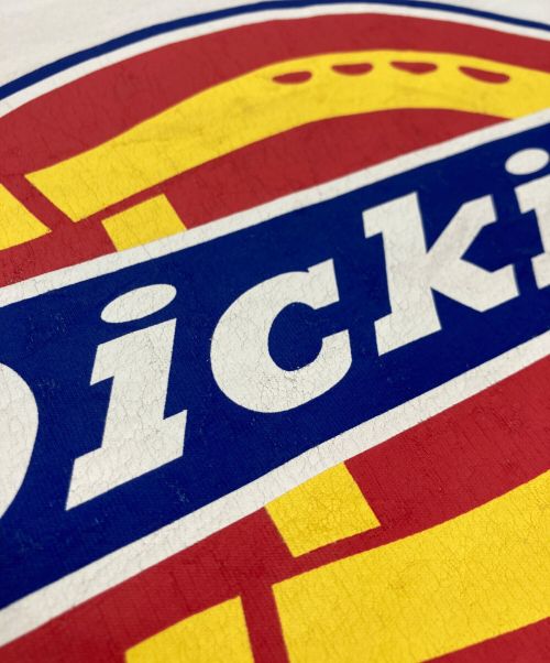 Dickies（ディッキーズ）Dickies (ディッキーズ) SUPREME (シュプリーム) Raglan L/S Top ブルー×ホワイト サイズ:Lの古着・服飾アイテム