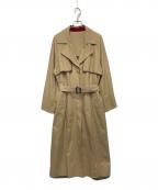 Ameri×STUDIOUSアメリ×ステュディオス）の古着「別注リバーシブルトレンチコート」｜ベージュ