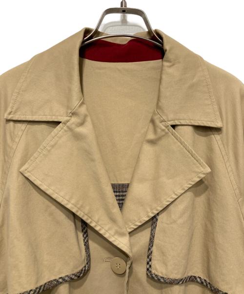 Ameri（アメリ）Ameri (アメリ) STUDIOUS (ステュディオス) 別注リバーシブルトレンチコート ベージュ サイズ:FREEの古着・服飾アイテム