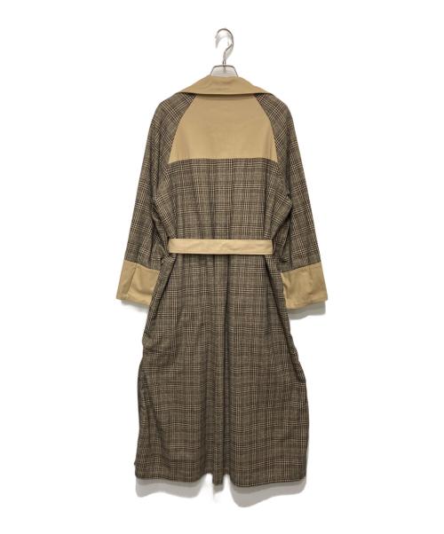 Ameri（アメリ）Ameri (アメリ) STUDIOUS (ステュディオス) 別注リバーシブルトレンチコート ベージュ サイズ:FREEの古着・服飾アイテム