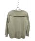 PUBLIC TOKYO (パブリックトウキョウ) ハーフジップナイロン切替スウェット グリーン サイズ:FREE：3000円