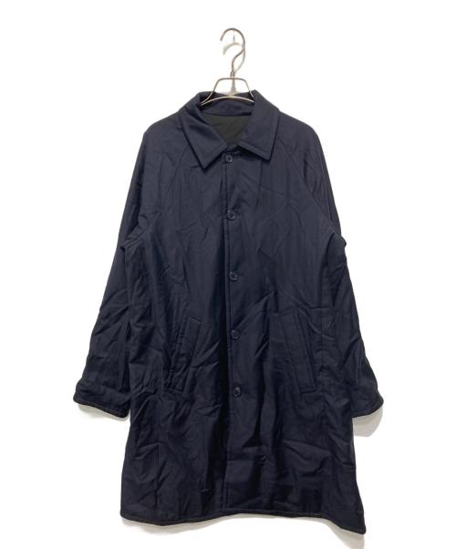 UNITED ARROWS（ユナイテッドアローズ）UNITED ARROWS (ユナイテッドアローズ) ウールステンカラーコート ネイビー サイズ:Ｓの古着・服飾アイテム