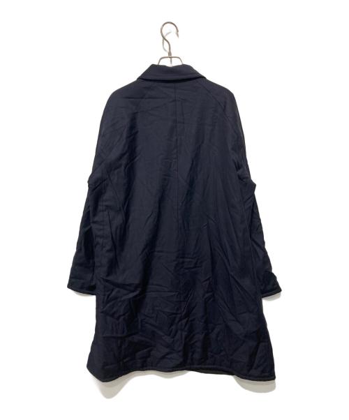 UNITED ARROWS（ユナイテッドアローズ）UNITED ARROWS (ユナイテッドアローズ) ウールステンカラーコート ネイビー サイズ:Ｓの古着・服飾アイテム