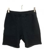 nanamicaナナミカ）の古着「サーマルハーフパンツ」｜ブラック