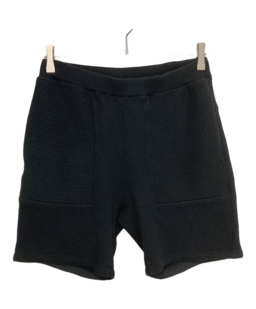 nanamica（ナナミカ）nanamica (ナナミカ) サーマルハーフパンツ ブラック サイズ:Ｓの古着・服飾アイテム