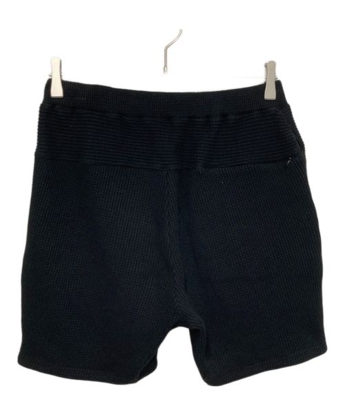 nanamica（ナナミカ）nanamica (ナナミカ) サーマルハーフパンツ ブラック サイズ:Ｓの古着・服飾アイテム