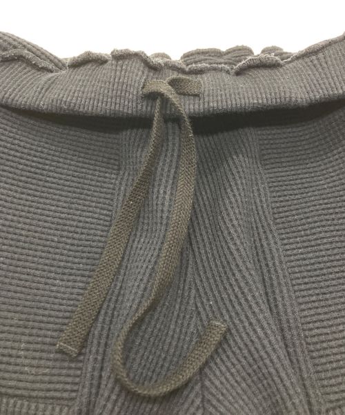 nanamica（ナナミカ）nanamica (ナナミカ) サーマルハーフパンツ ブラック サイズ:Ｓの古着・服飾アイテム