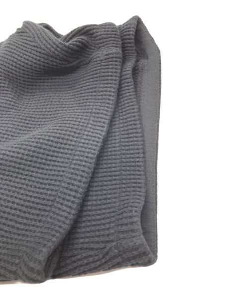 nanamica（ナナミカ）nanamica (ナナミカ) サーマルハーフパンツ ブラック サイズ:Ｓの古着・服飾アイテム