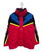 DIESELディーゼル）の古着「カラーブロックナイロンブルゾン」｜マルチカラー