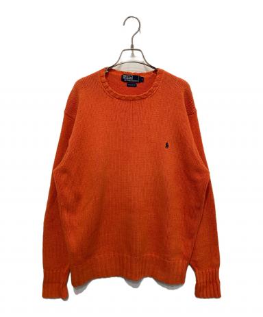 良品 古着 ラルフローレン ハイネック フラッグ コットン セーター オレンジ 楽天市場】90年代 Polo by Ralph Lauren ポロ ラルフローレン ハーフ