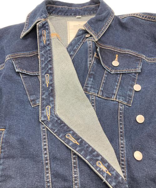 GU（ジーユー）GU (ジーユー) ROKH (ロク) コラボデニムジャケット インディゴ サイズ:Ｍの古着・服飾アイテム