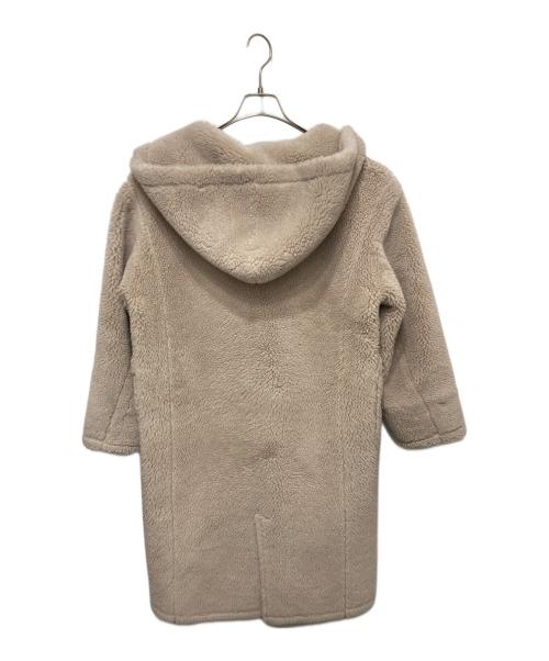 HER LIP TO（ハーリップトゥ）HER LIP TO (ハーリップトゥ) Fleur Shearling Boa Coat（フルールシャーリングボアコート） アイボリー サイズ:Ｓの古着・服飾アイテム
