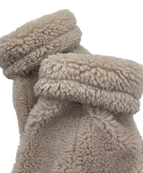 HER LIP TO（ハーリップトゥ）HER LIP TO (ハーリップトゥ) Fleur Shearling Boa Coat（フルールシャーリングボアコート） アイボリー サイズ:Ｓの古着・服飾アイテム