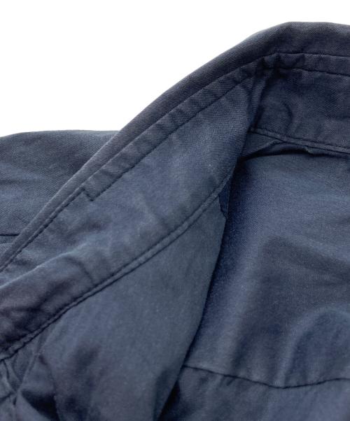 MaxMara（マックスマーラ）MaxMara (マックスマーラ) フロントフリルブラウス ネイビー サイズ:36の古着・服飾アイテム