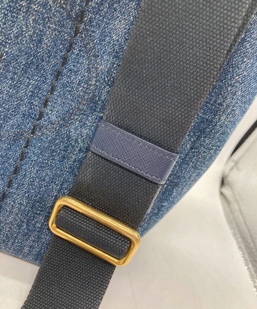 PRADA（プラダ）PRADA (プラダ) カナパ2WAYデニムバッグ インディゴの古着・服飾アイテム
