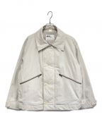 MHLエムエイチエル）の古着「PADDED COTTON NYLON」｜ホワイト