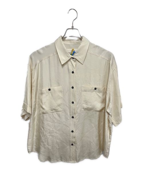 anuke（アンヌーク）anuke (アンヌーク) 半袖シャツ イエロー サイズ:FREEの古着・服飾アイテム