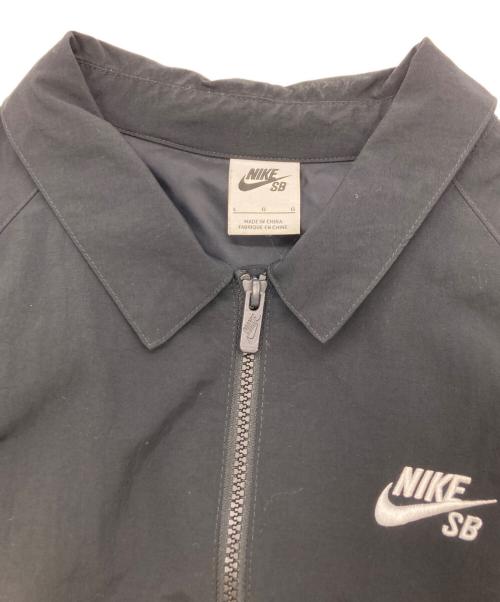NIKE SB（ナイキエスビー）NIKE SB (ナイキエスビー) ジップアップジャケット ブラック サイズ:Lの古着・服飾アイテム