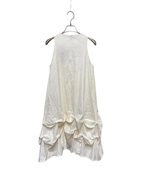 mikomori（ミコモリ）mikomori (ミコモリ) ノースリーブワンピース ホワイト サイズ:Ｍの古着・服飾アイテム