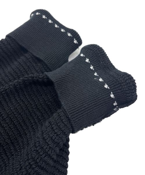 UNITED TOKYO（ユナイテッドトーキョー）UNITED TOKYO (ユナイテッドトーキョー) メッシュオーバーサイズカーディガン ブラック サイズ:FREEの古着・服飾アイテム