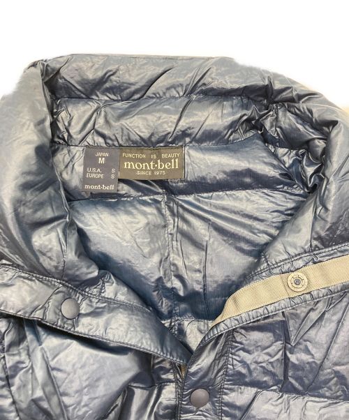 mont-bell（モンベル）mont-bell (モンベル) ライトダウンジャケット ネイビー サイズ:Ｍの古着・服飾アイテム