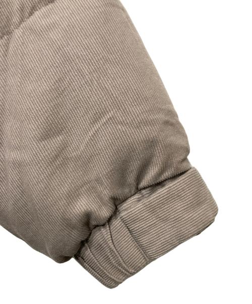 COCODEAL（ココディール）COCODEAL (ココディール) ボリュームコーデュロイダウン モカ サイズ:1の古着・服飾アイテム