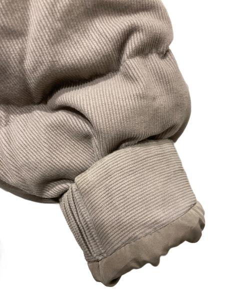 COCODEAL（ココディール）COCODEAL (ココディール) ボリュームコーデュロイダウン モカ サイズ:1の古着・服飾アイテム