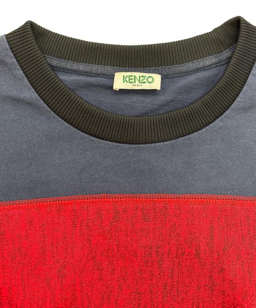KENZO（ケンゾー）KENZO (ケンゾー) パッチワークＴシャツ パープル サイズ:なしの古着・服飾アイテム