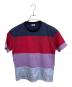 KENZO（ケンゾー）の古着「パッチワークＴシャツ」｜パープル