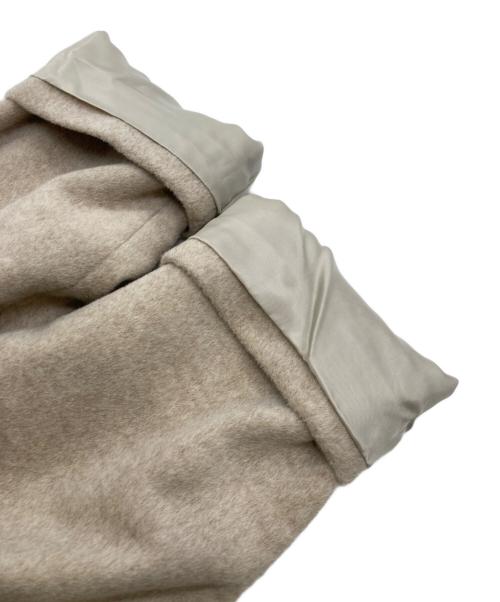 K.T KIYOKO TAKASE（ケーティー キヨコタカセ）K.T KIYOKO TAKASE (ケーティー キヨコタカセ) アンゴラ フリース ポンチョコート ベージュ サイズ:5の古着・服飾アイテム