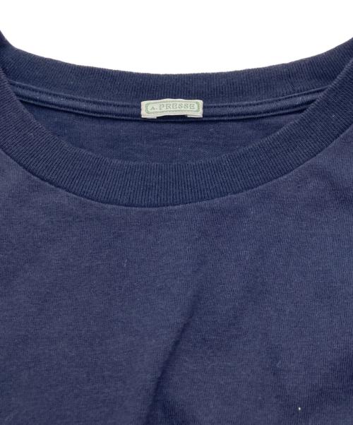 A.PRESSE（アプレッセ）A.PRESSE (アプレッセ) Cashmere Blend L/S T-Shirt / 長袖カットソー ネイビー サイズ:2の古着・服飾アイテム