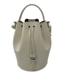 TOFF&LOADSTONE（トフアンドロードストーン）の古着「ランタンショルダーバッグ」｜ホワイト