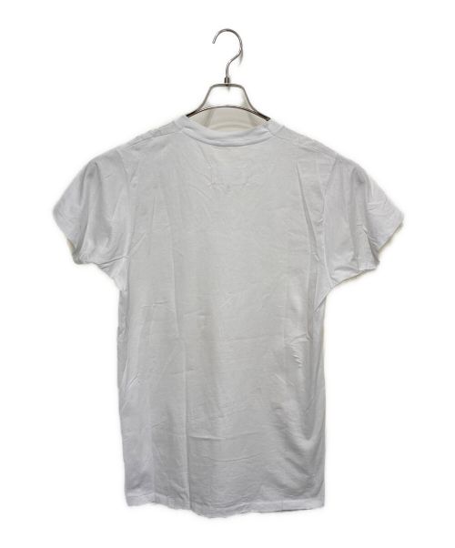 Maison Margiela（メゾンマルジェラ）Maison Margiela (メゾンマルジェラ) 1CON クルーネックTシャツ ホワイト サイズ:48の古着・服飾アイテム
