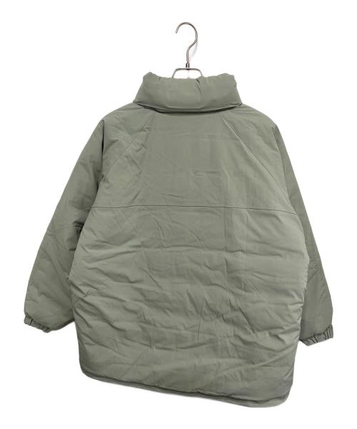 THE SHOP TK（ザショップティーケー）THE SHOP TK (ザショップティーケー) 中綿フーデットブルゾン グレー サイズ:Ｍの古着・服飾アイテム