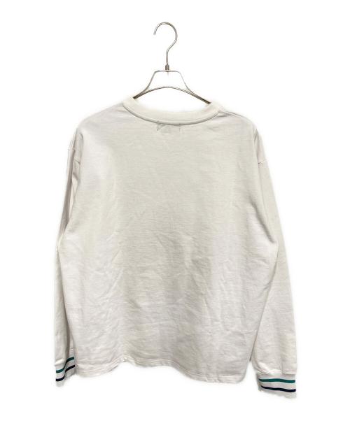 WIND AND SEA（ウィンダンシー）WIND AND SEA (ウィンダンシー) SDCL(SEA) L/S TEE ホワイト サイズ:Lの古着・服飾アイテム