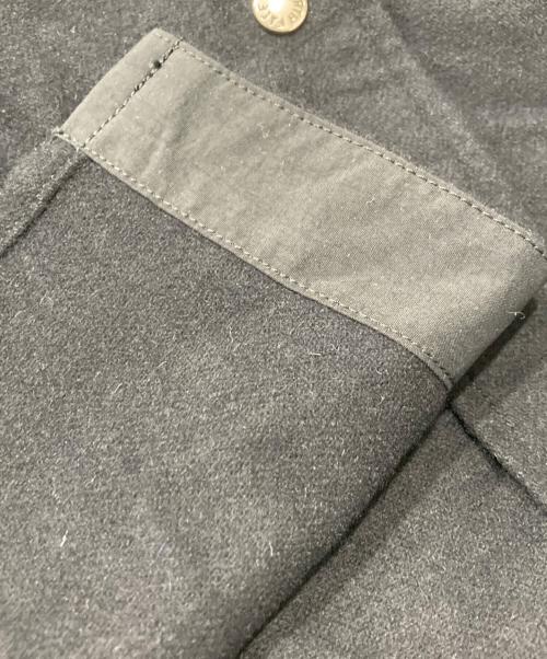 THE NORTH FACE（ザ ノース フェイス）THE NORTH FACE (ザ ノース フェイス) ロングスリーブウッドランドウールシャツ ブラック サイズ:XLの古着・服飾アイテム