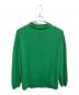 6(ROKU) BEAUTY&YOUTH (ロク ビューティーアンドユース) CASHMERE BIG SHIRT KNIT PULLOVER グリーン サイズ:FREE：9000円