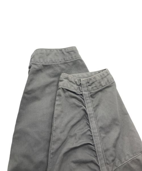 C.E（シーイー）C.E (シーイー キャブエンプト) OVERDYE UNBALANCE ZIP JACKET グレー サイズ:Lの古着・服飾アイテム