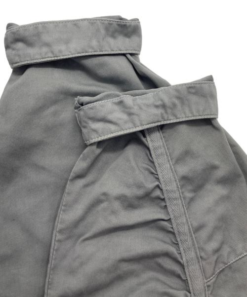 C.E（シーイー）C.E (シーイー キャブエンプト) OVERDYE UNBALANCE ZIP JACKET グレー サイズ:Lの古着・服飾アイテム