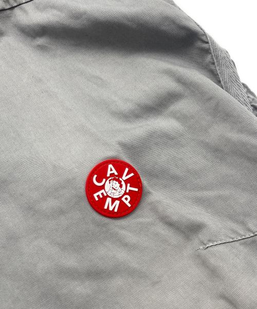 C.E（シーイー）C.E (シーイー キャブエンプト) OVERDYE UNBALANCE ZIP JACKET グレー サイズ:Lの古着・服飾アイテム