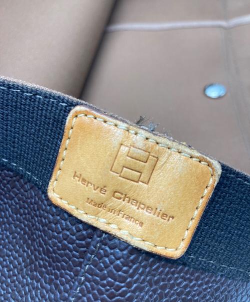 Herve Chapelier（エルベシャプリエ）Herve Chapelier (エルベシャプリエ) トートバッグ ブラウンの古着・服飾アイテム
