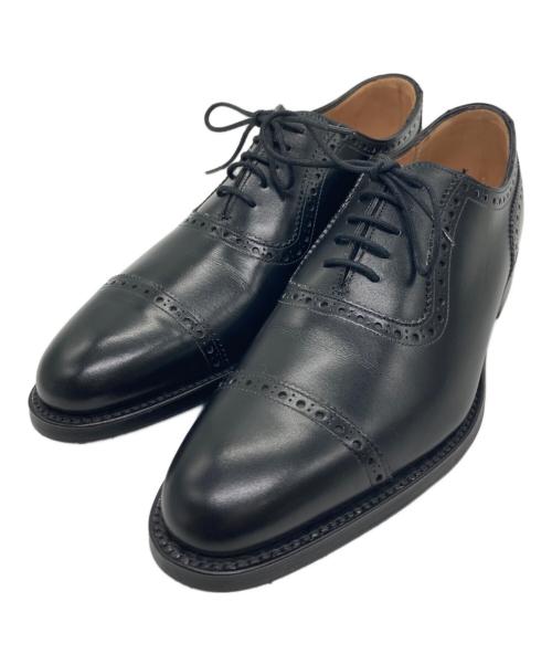 JOSEPH CHEANEY（ジョセフチーニー）JOSEPH CHEANEY (ジョセフチーニー) セミブローブシューズ / FENCHURCH ブラック サイズ:5の古着・服飾アイテム