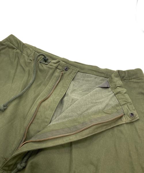 BEAMS（ビームス）BEAMS (ビームス) ブラッシュオーバーパンツ オリーブ サイズ:Lの古着・服飾アイテム