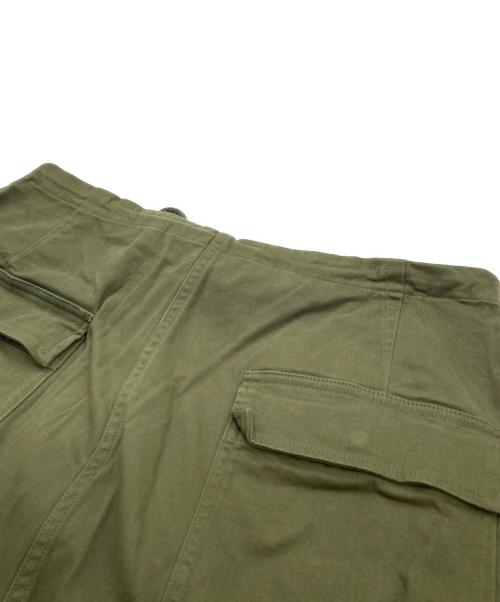 BEAMS（ビームス）BEAMS (ビームス) ブラッシュオーバーパンツ オリーブ サイズ:Lの古着・服飾アイテム